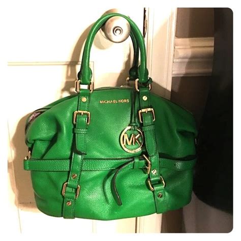 kelly green Michael Kors purse